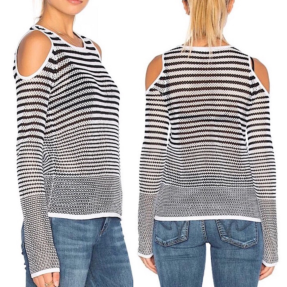 Rag & Bone Quinn Cold Shoulder Top - Picture 2 of 16